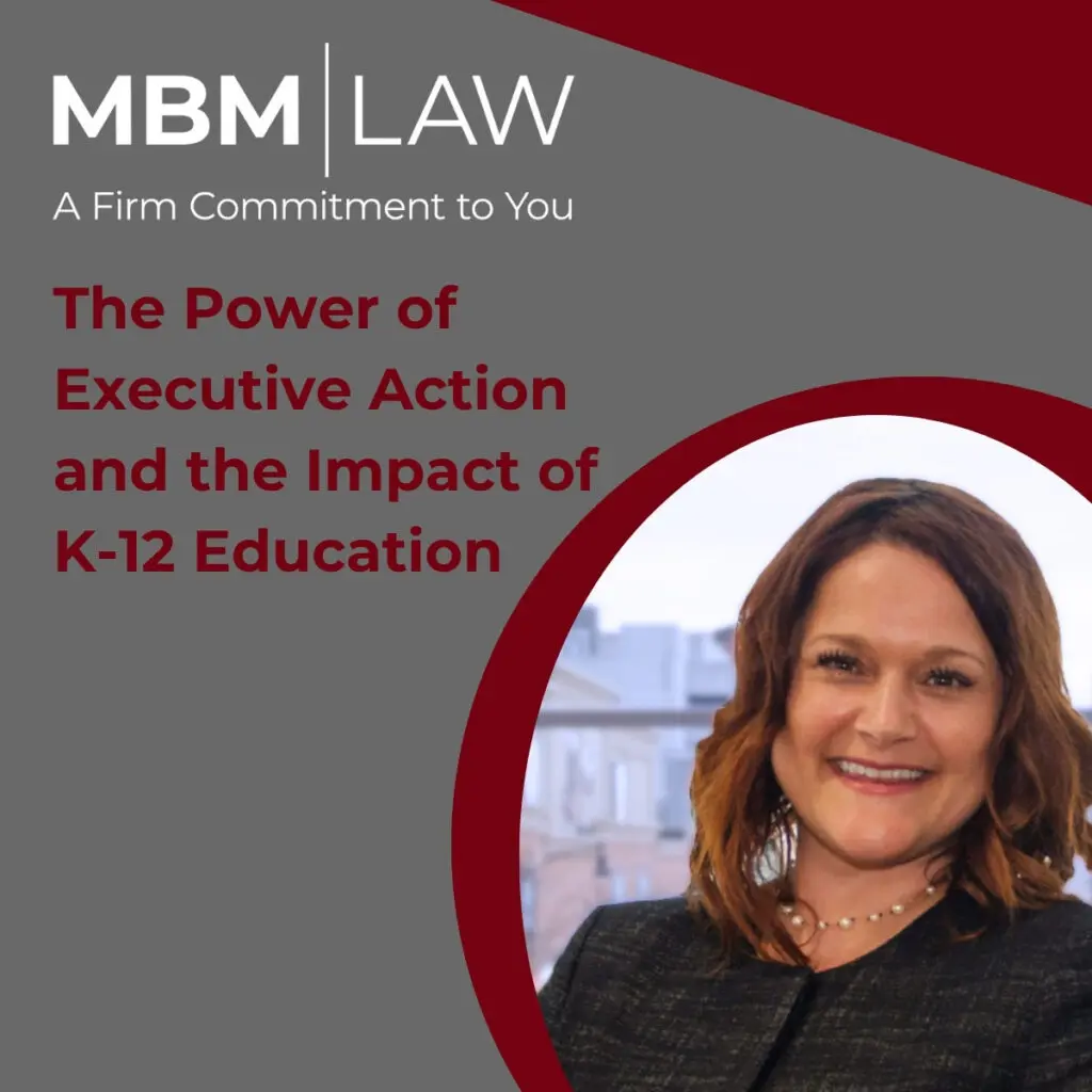Christina Lane delivering the keynote on executive orders and education