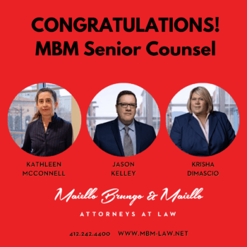 Mbm Law Senior Counsel In Pittsburgh