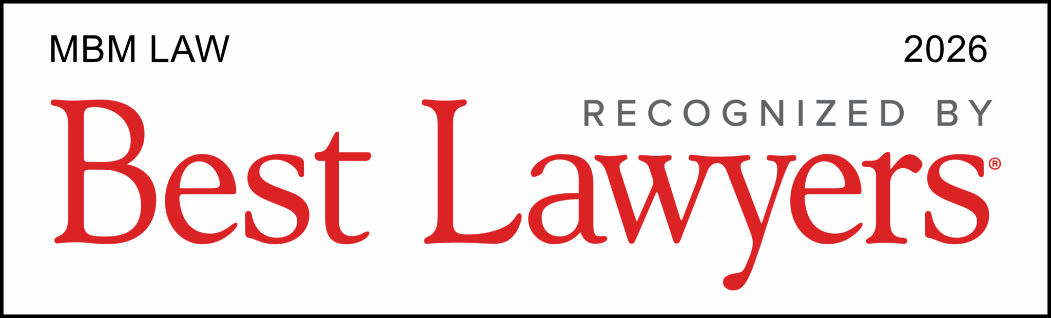 2026 Pittsburgh's Best Lawyers - MBM Law