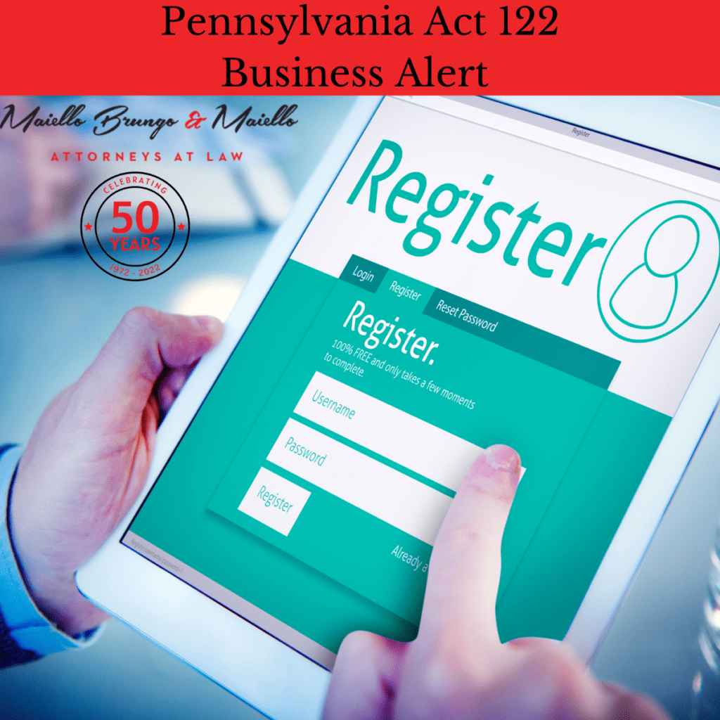 Pennsylvania Act 122