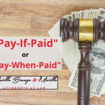 Legal Issues In Construction Contracts