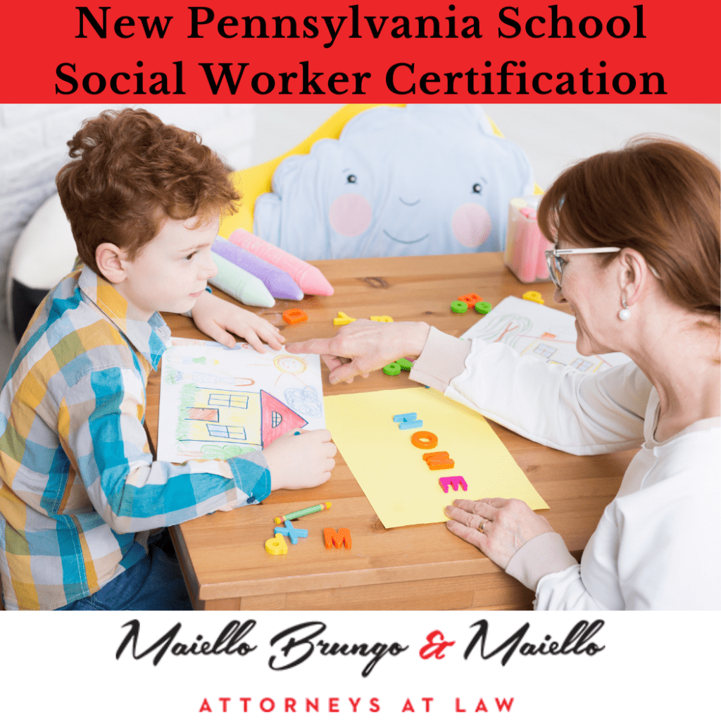 New Specialized Certification for PA School Social Workers