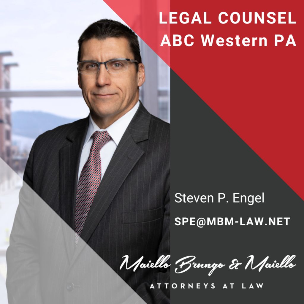 Construction Attorney Appointed General Counsel of ABC Western Pennsylvania Chapter