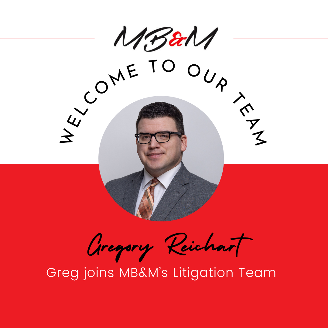 Chief Deputy District Attorney Joins Mbm Law